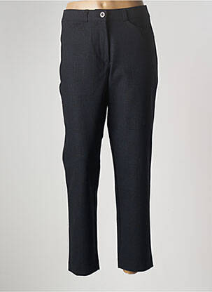 Pantalon 7/8 stretch taille normale bleu EAST DRIVE femme