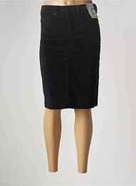 Jupe mi-longue coupe droite noir S.QUISE femme
