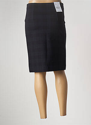 Jupe mi-longue stretch bleu EAST DRIVE femme