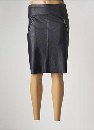 Jupe mi-longue stretch noir DIANE LAURY femme