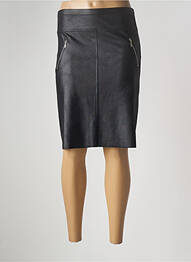 Jupe mi-longue coupe droite noir DIANE LAURY femme