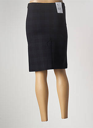 Jupe mi-longue stretch bleu EAST DRIVE femme