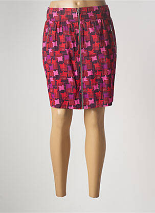 Jupe courte poches rose AGATHE & LOUISE femme