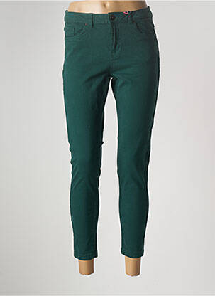 Pantalon 7/8 vert B.YOUNG pour femme