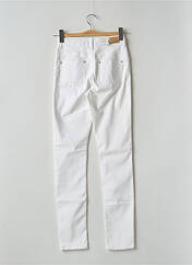 Pantalon slim blanc KANOPE pour femme seconde vue