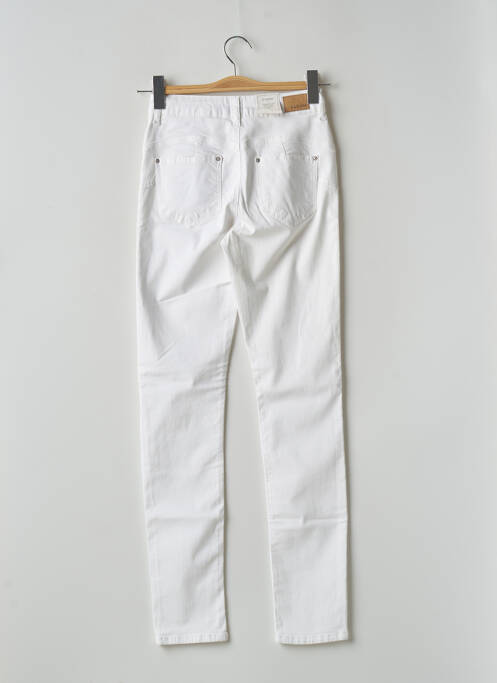 Pantalon slim blanc KANOPE pour femme