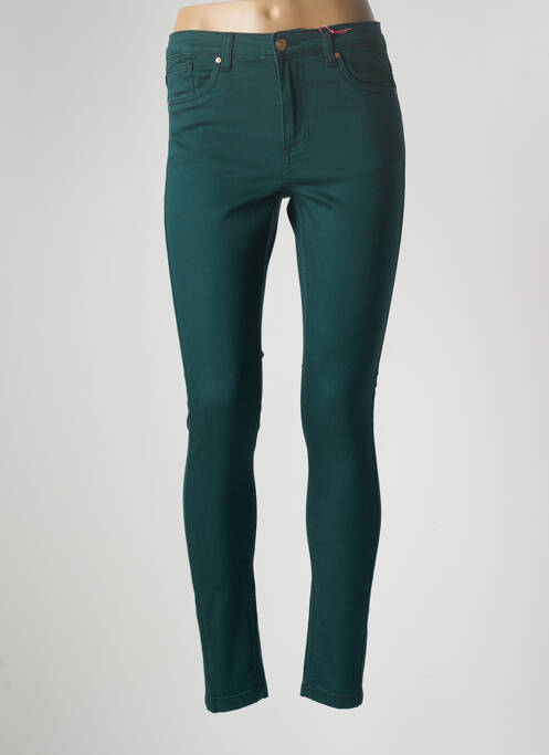 Pantalon slim vert B.YOUNG pour femme