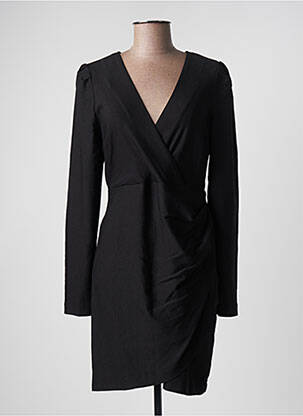 Robe courte manches longues manches longues noir Y.A.S femme