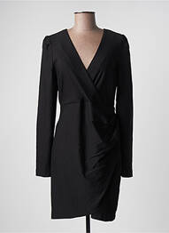 Robe courte manches longues manches longues noir Y.A.S femme