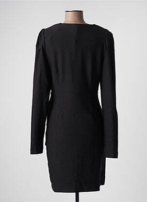 Robe courte manches longues manches longues noir Y.A.S femme