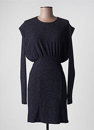Robe courte manches longues manches longues bleu Y.A.S femme