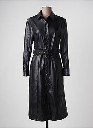 Robe mi-longue noir DROLE DE COPINE pour femme