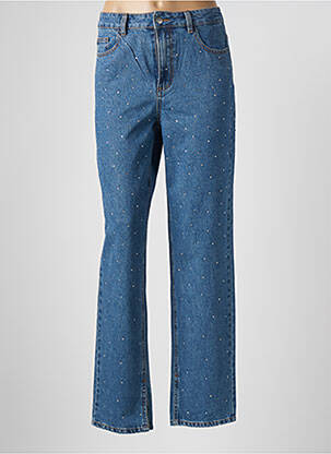 Jeans coupe large sélection denim taille normale bleu Y.A.S femme