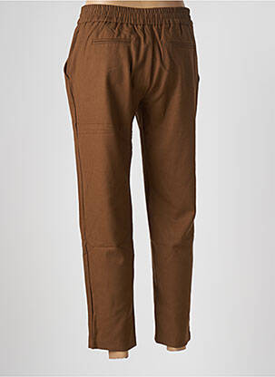 Jegging stretch taille normale marron LA PETITE ETOILE femme