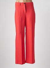 Pantalon droit orange VERO MODA pour femme seconde vue