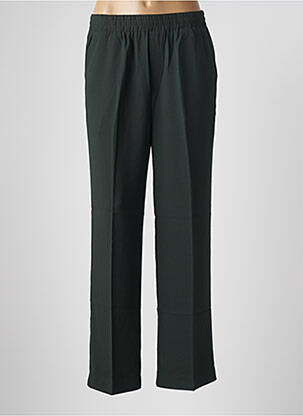 Pantalon droit vert GRACE & MILA pour femme