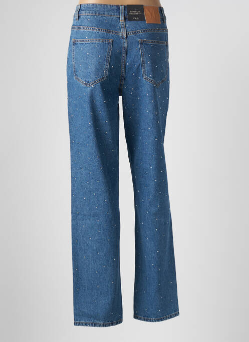 Jeans coupe large taille normale taille normale bleu Y.A.S femme
