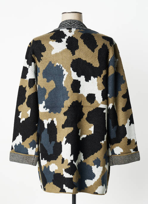 Gilet manches longues vert LOLA ESPELETA femme