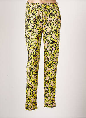 Jogging stretch taille normale jaune B.YOUNG femme