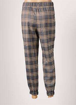 Pantalon 7/8 taille haute taille haute gris TIFFOSI femme
