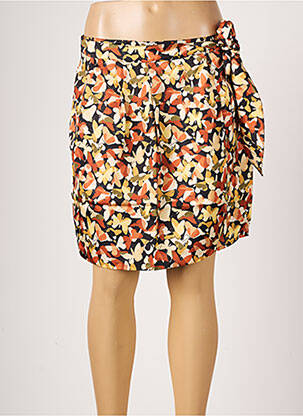 Jupe courte doublure jaune MOLLY BRACKEN femme