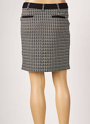 Jupe courte coupe droite noir LOLA ESPELETA femme
