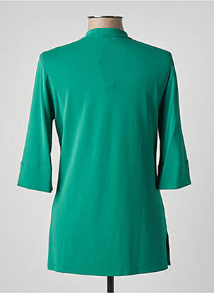 Top stretch manches 3/4 vert AHIMARIA femme