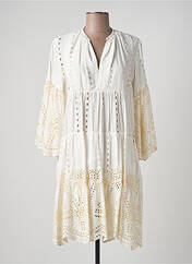 Robe courte beige VALERIE KHALFON pour femme seconde vue