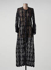 Robe longue noir VALERIE KHALFON pour femme seconde vue