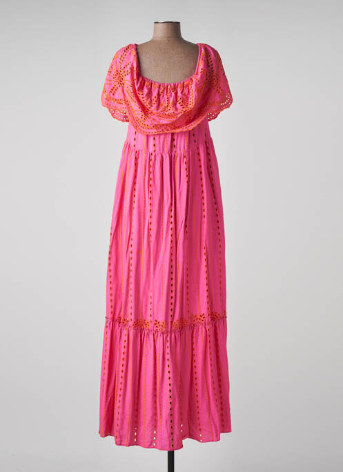 Robe longue rose VALERIE KHALFON pour femme