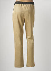 Pantalon droit beige TRICOT CHIC pour femme seconde vue