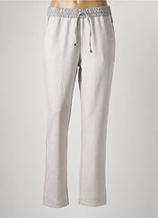 Pantalon droit gris TRICOT CHIC pour femme seconde vue