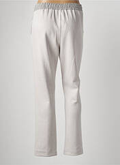 Pantalon droit gris TRICOT CHIC pour femme seconde vue