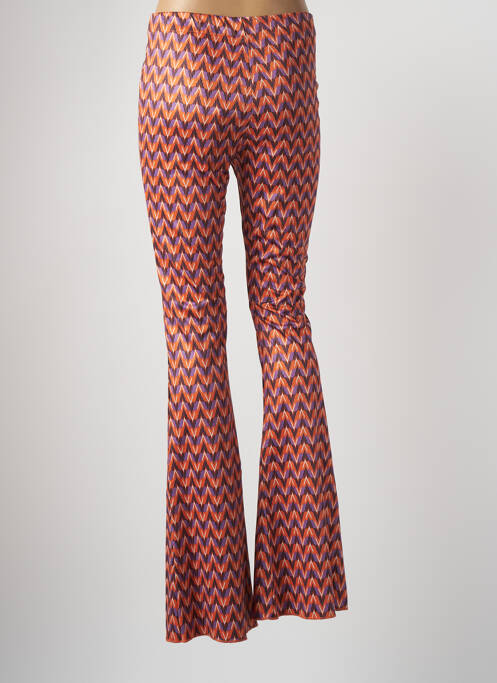 Pantalon flare orange AMUSE pour femme