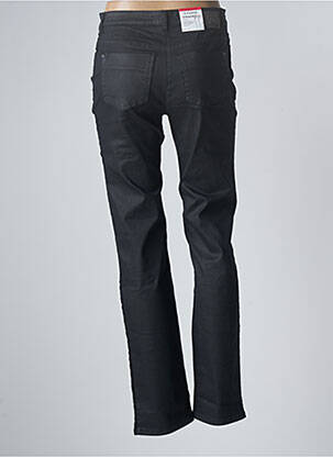 Pantalon slim tissage enduit taille normale noir STARK femme