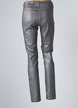 Pantalon slim taille haute taille haute gris NYDJ femme
