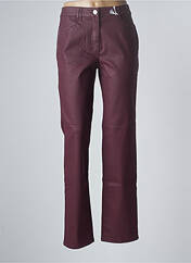 Pantalon slim rouge STARK pour femme seconde vue