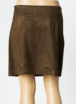 Jupe courte taille normale vert MOLLY BRACKEN femme