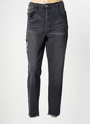 Jeans coupe slim gris LCDN pour femme seconde vue