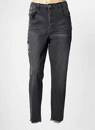 Jeans coupe slim gris LCDN pour femme