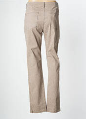 Pantalon droit beige SWALLOW pour femme seconde vue