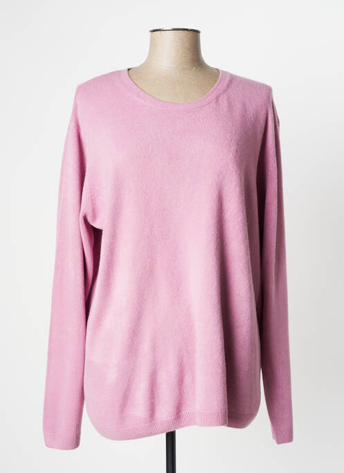 Pull rose CASHMERE FEELING pour femme
