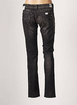 Jeans coupe slim slim taille normale noir REPLAY femme