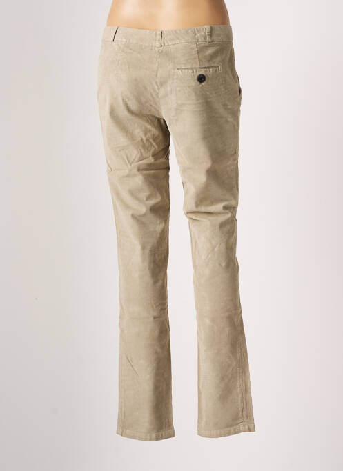 Pantalon chino beige LEON & HARPER femme