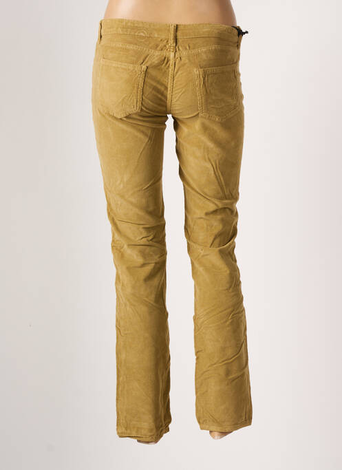 Pantalon slim beige FIVE PM pour femme
