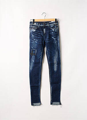 Jeans coupe slim slim taille normale bleu REPLAY femme