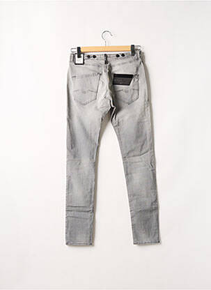 Jeans coupe slim slim taille haute gris REPLAY femme