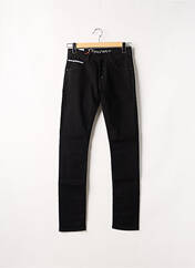 Jeans coupe slim noir DONOVAN pour homme seconde vue