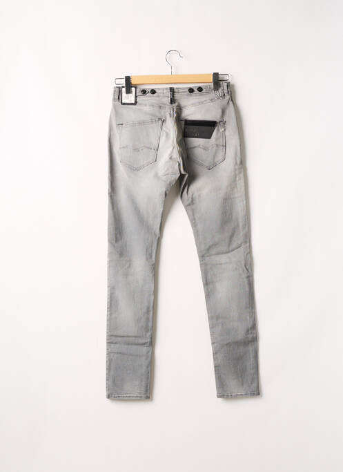Jeans coupe slim gris REPLAY pour femme