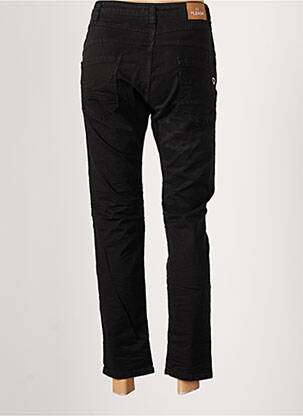 Pantalon 7/8 taille normale taille normale noir PLEASE femme